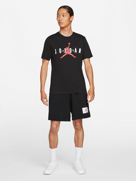 Wordmark Αθλητικό T-shirt Μαύρο