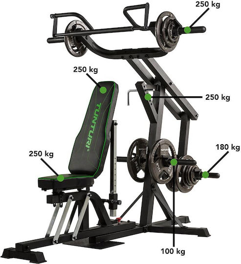 Tunturi WT80 Aparat multifuncțional de fitness fără greutăți