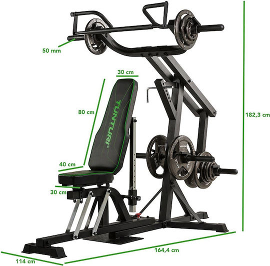 Tunturi WT80 Aparat multifuncțional de fitness fără greutăți