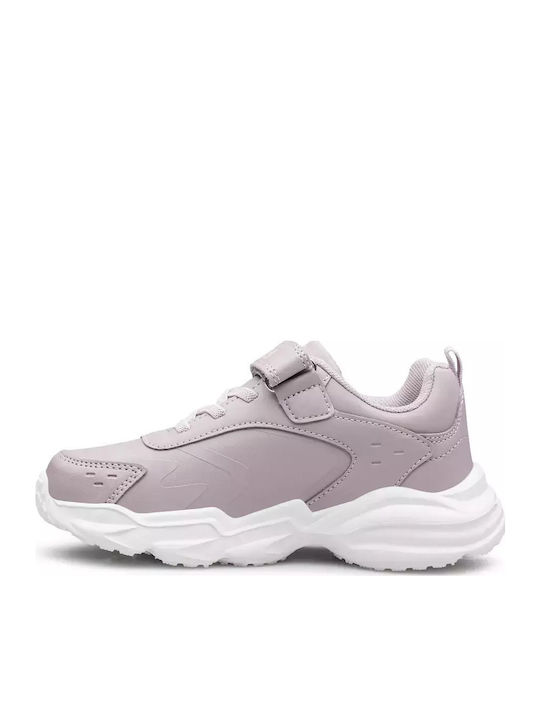 Memory Abel Kids Sneakers with Scratch Purple