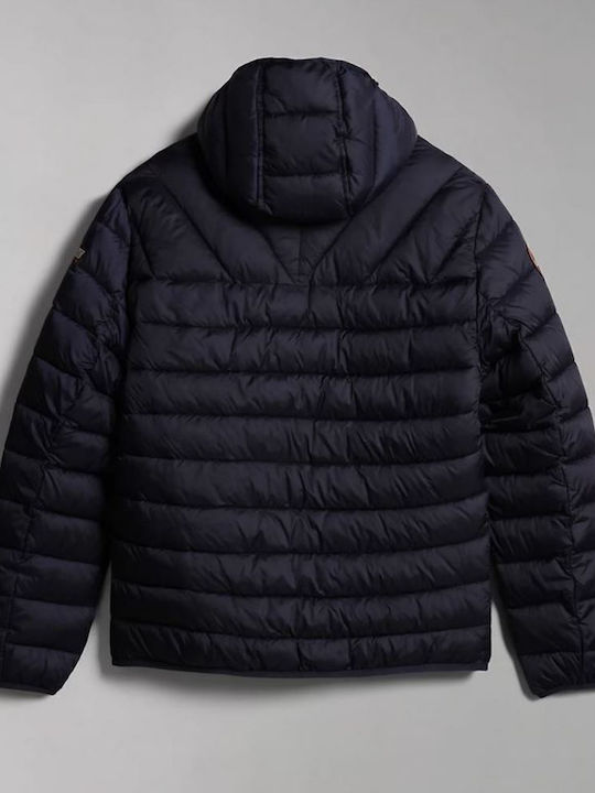 Aerons Winter Jacket Puffer Blu marine