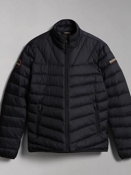 Aerons Stand Winter Jacket Puffer Black
