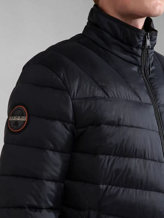 Aerons Stand Winter Jacket Puffer Black