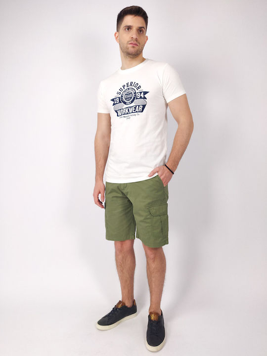 19-200115 Men's Shorts Cargo Khaki
