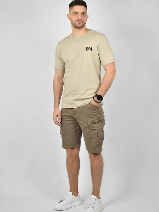 Marcus Herrenshorts Cargo Braun