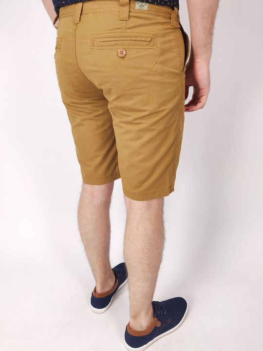 Ritchie Jeans Men's Shorts Chino Brown