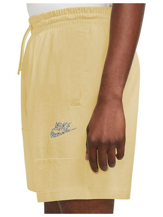 Nsw Revival Sportliche Herrenshorts Gelb