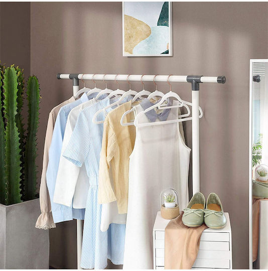 Songmics Clothes Hanger White CRF021W02 50pcs