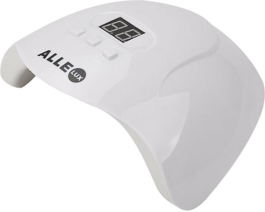 AlleLux X3 Nail Polish Curing Lamp UV / LED 54W White