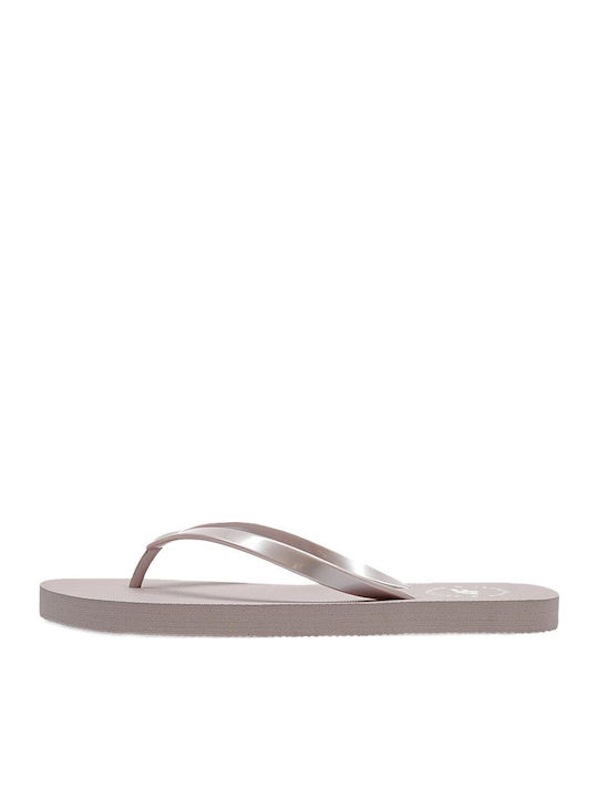 Silver Women's Flip Flops H4L22 KLD005 83S