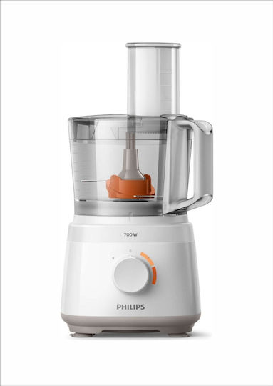 Philips Daily Collection Мултифункционален хранителен процесор 700W с Купа 1.5лт Бял