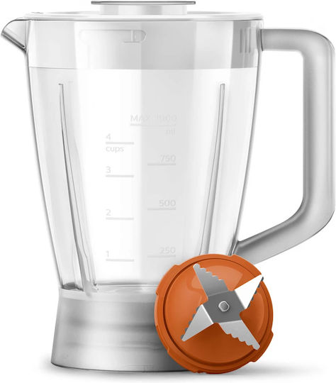 Philips Daily Collection Multifunctional Food Processor 700W with Pot 2.1lt White