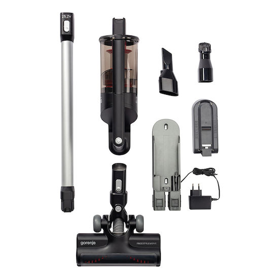 Gorenje SVC252FMBK Επαναφορτιζόμενη Σκούπα Stick 25.2V Μαύρη
