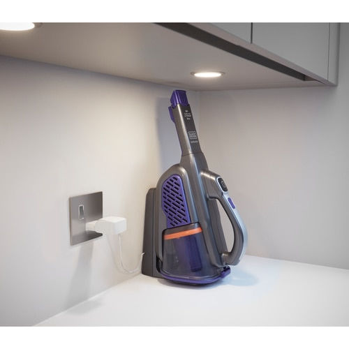 Black & Decker Rechargeable Handheld Vacuum 18V Purple