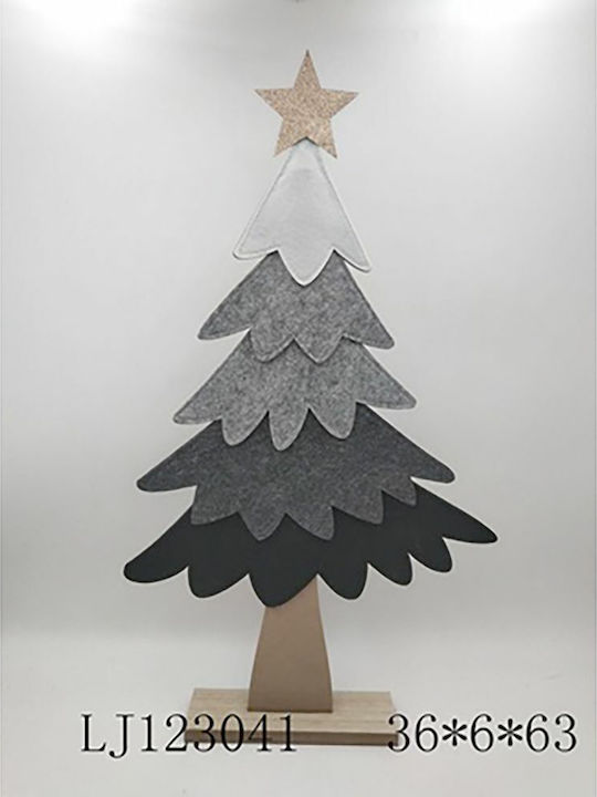 Iliadis Christmas Decorative Fabric Tree 49.5cm Gray