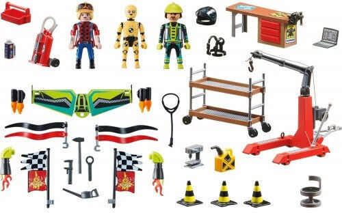 Playmobil Stunt Show Service Station για 5-12 ετών