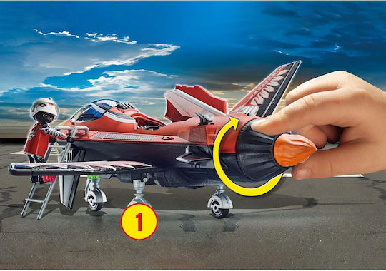 Playmobil Stunt Show Eagle Jet pentru 5-12 ani