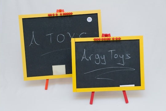 Argy Toys Schwarzes Brett Boden 40x40cm