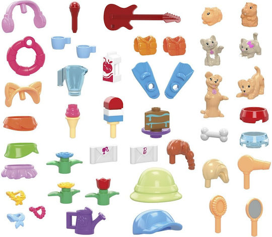Mega Bloks Barbie Bauklötze Color Reveal Dreamhouse Für 6+ Jahre 545Stücke