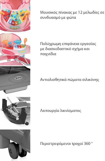 Lorelli Στράτα mit Musik für 6++ Monate Orange