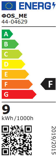 Fos me Λάμπα LED 10W 110mm για Ντουί E27 και Σχήμα A60 Φυσικό Λευκό 930lm