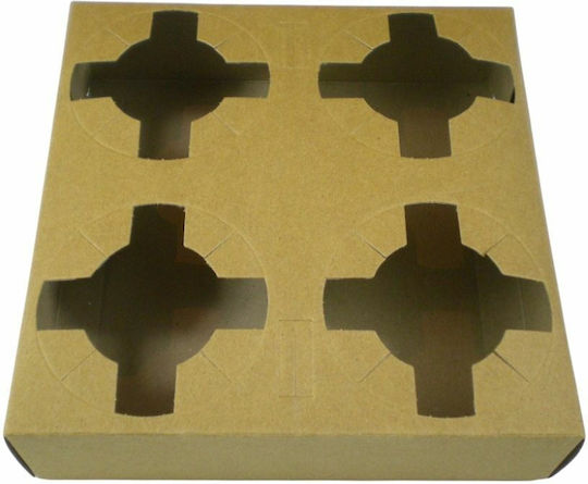 Quadruple Disposable Cup Holder 25pcs