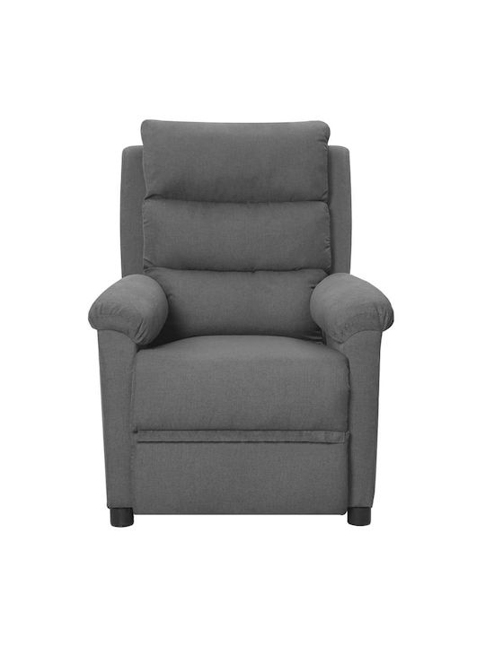 Relaxsessel mit Fußhocker Gray 74x92x101.5cm