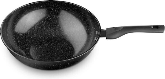 Navaris Wok din Aluminiu cu Strat Antiaderent 30cm