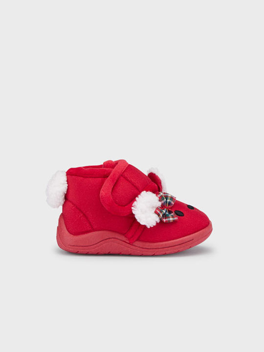 Mayoral Anatomic Kids Slipper Ankle Boot Red