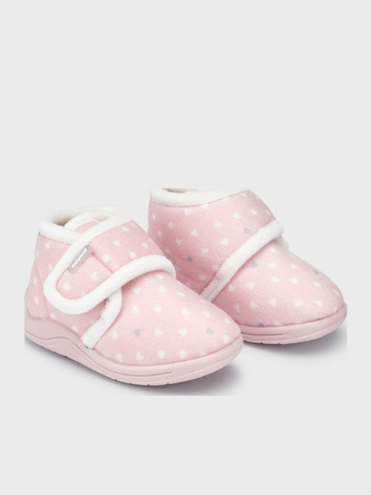 Kinderhausschuhe Stiefel Rosa