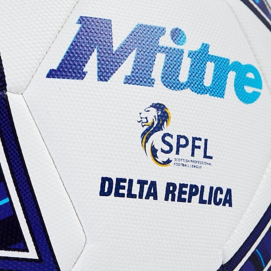 Mitre Delta Replica Spfl 2223 Au Μπάλα Ποδοσφαίρου Λευκή