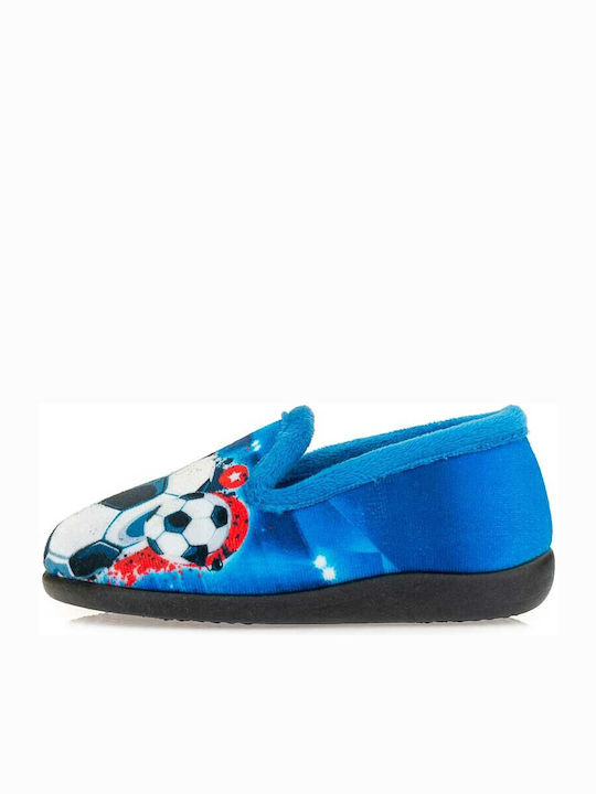 FAME Kids Slipper Closed-Toe Blue