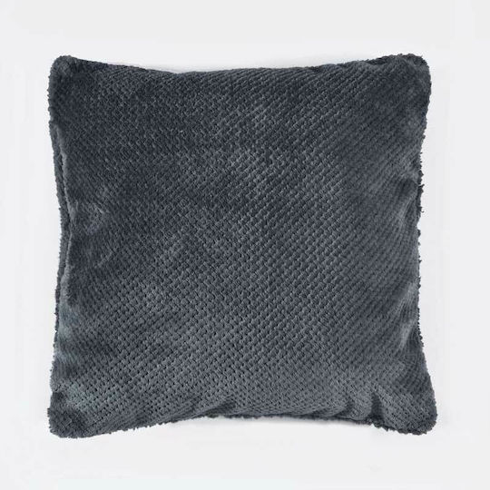 Rythmos Διακοσμητική Μαξιλαροθήκη Alvaro Grey 50x50εκ.