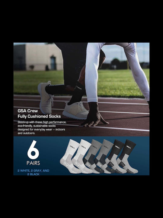 GSA Organicplus Athletic Socks Multicolour 6 Pairs