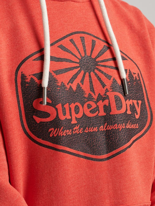 M D2 Суитшърт с Качулка Оранжев