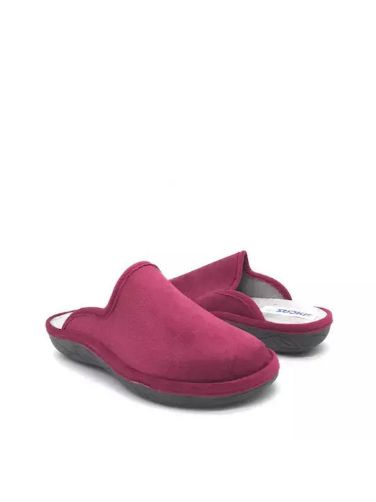 Dicas Women's Slipper In Burgundy Colour