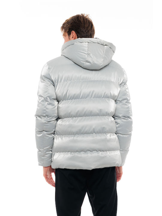 Biston Men's Winter Puffer Jacket Gray