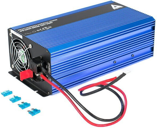Azo Digital Converter Sinus IPS-2000S Car Inverter 2000W to Converter 12V DC in 230V AC with 1xUSB