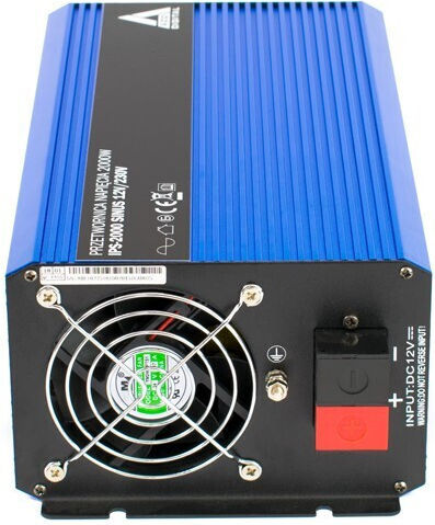 Azo Digital Converter Sinus IPS-2000S Car Inverter 2000W to Converter 12V DC in 230V AC with 1xUSB
