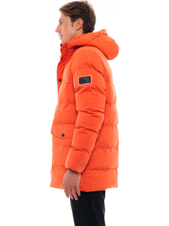 Якето Puffer Оранжево