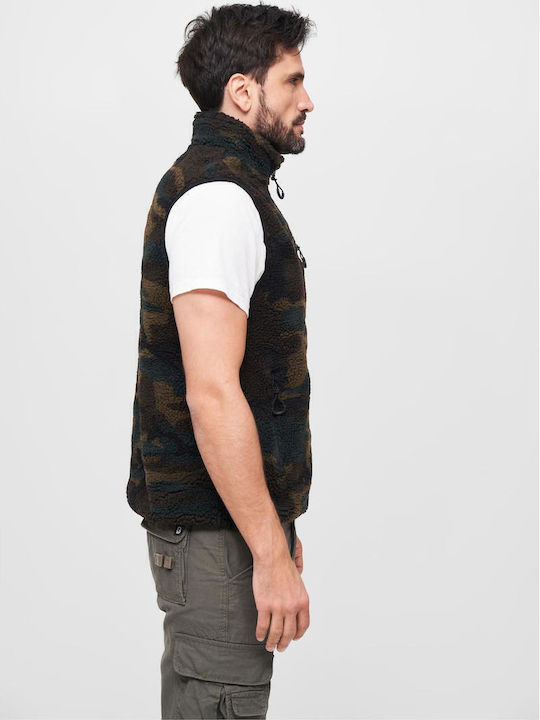 Herren Fleecejacke Braun