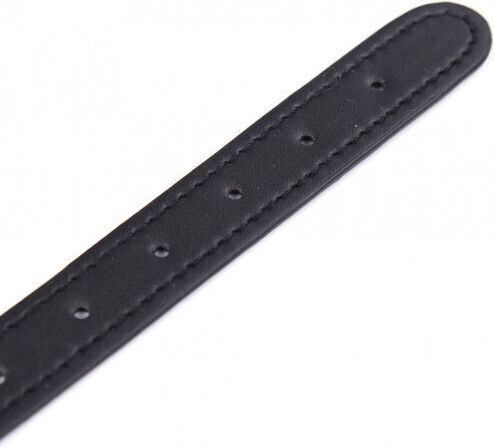 Naughty Toys Collar Adjustable Fetish Collar with Spikes Black