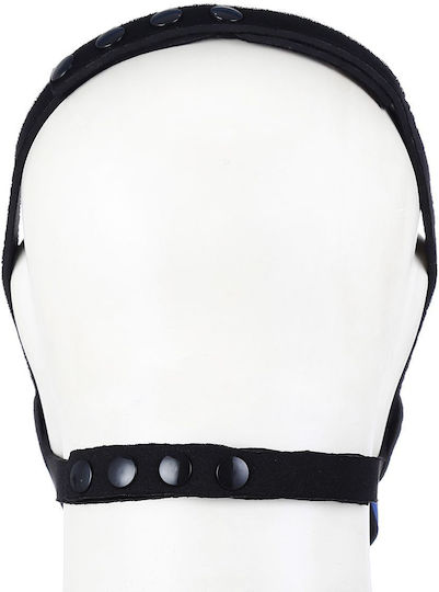 Kiotos Hunde Welpe BDSM Maske Blau