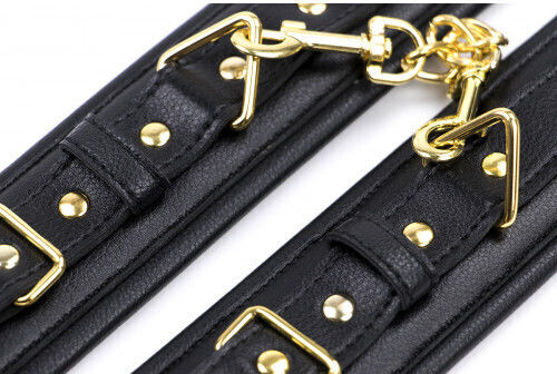 Naughty Toys Neck & Limb Restraint Set in Black Color