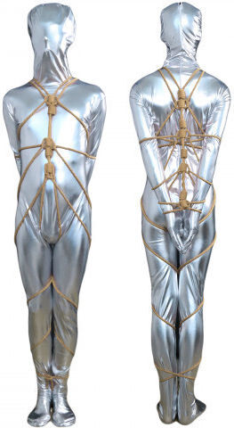 Shibari Naughty Toys Armbinder Shibari Rope 6m Σχοινί Δεσίματος σε Μπεζ Χρώμα