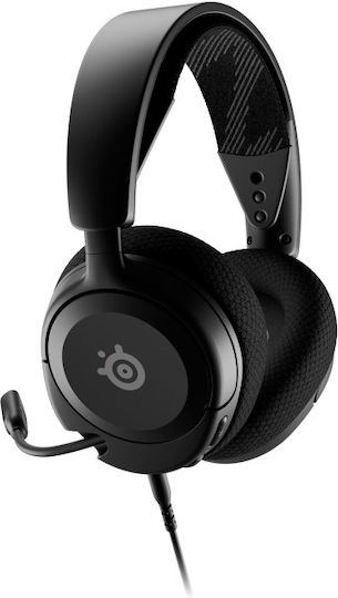 SteelSeries Arctis Nova 1 Over Ear Gaming Headset with Connection 3.5mm Black / Grey