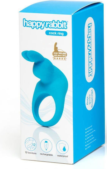 Happy Rabbit Cock Ring Blue