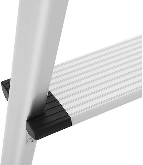 Songmics Step Ladder Aluminum 3 Stair 62cm