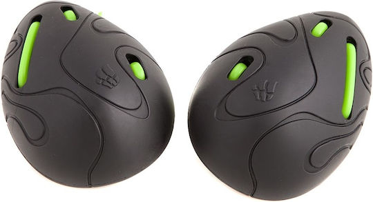 Mad Wave Egg Trainer Schwimmhandpaddel Schwarz