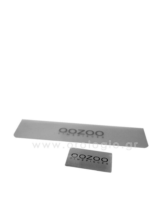 Oozoo Ceas analogic pentru copii cu curea din piele Albastru